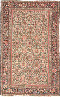 Antique Feraghan Carpet - click for larger view
