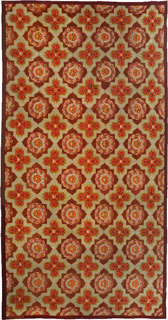 Antique Aubusson carpet - click for larger view