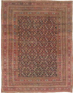 Antique Khorrassan carpet - click for larger view