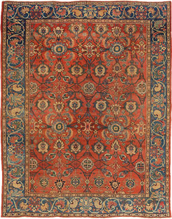 Antique Sultanabad  carpet - click for larger view