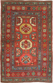 Antique Karabagh rug - click for larger view