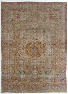 Antique North West Persian carpet - click for larger view