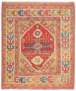 Antique Bergama Rug - click for larger view
