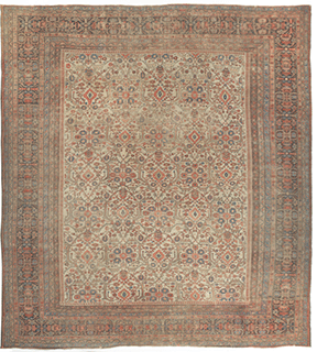 Antique Feraghan carpet - click for larger view