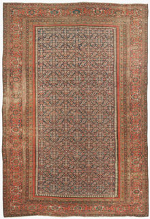 Antique Feraghan carpet  - click for larger view