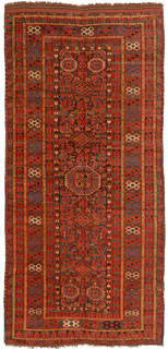 Antique Ersari Beshir carpet  - click for larger view