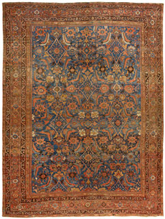 Antique Fereghan carpet  - click for larger view