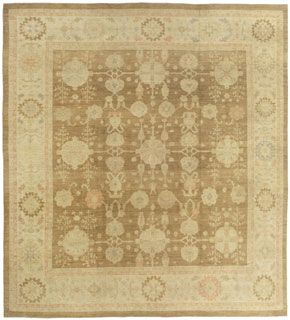 Oushak carpet  - click for larger view