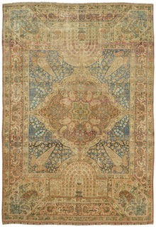 Kirman carpet  - click for larger view