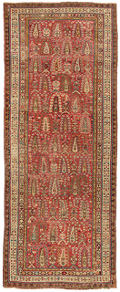Antique Shirvan rug  - click for larger view