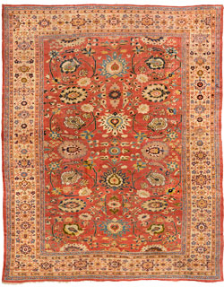  Antique Sultanabad carpet  - click for larger view