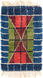 Rya rug  - click for larger view