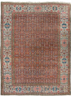  Antique Feraghan carpet  - click for larger view