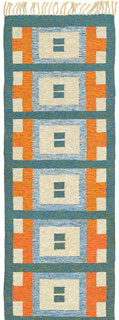 Swedish flatweave runner - click for larger view
