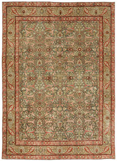 Kirman carpet - click for larger view