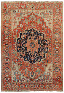Antique Heriz Carpet - click for larger view