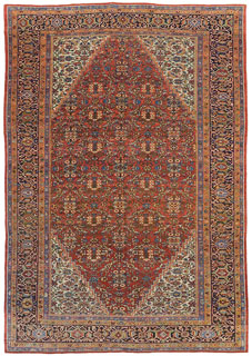 Antique Mahal Carpet - click for larger view