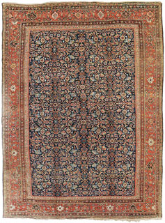 Antique Feraghan Carpet - click for larger view