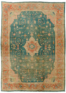 Antique Oushak Carpet - click for larger view