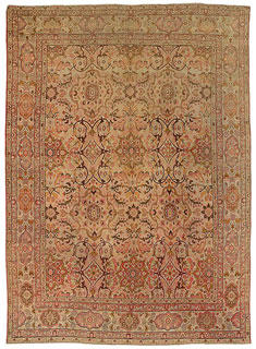 Antique Tabriz Carpet - click for larger view