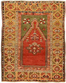 Antique Mudjur rug - click for larger view