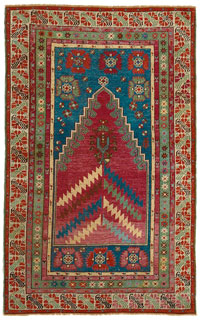 Antique Kirshehir rug  - click for larger view