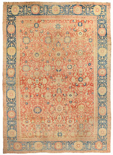 Antique Ziegler carpet - click for larger view