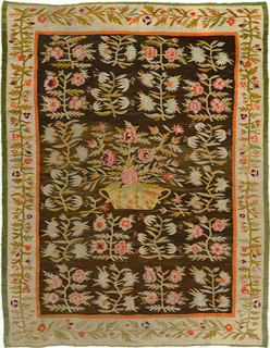 Antique bessarabian flatweave - click for larger view
